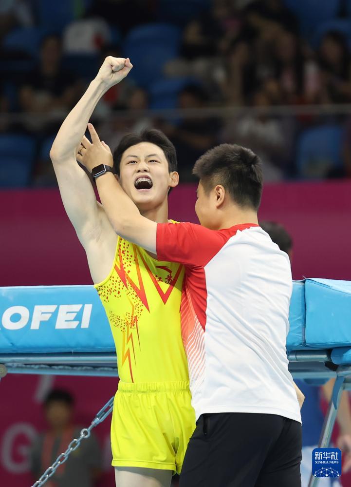 amp, 运会蹦床男, 赛赛况